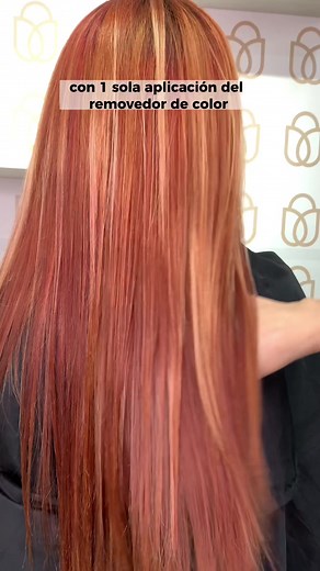 🔥Elimina colores artificiales de tu cabello sin necesidad de decoloración con el removedor de color de la marca Meicy’s ❤️ #cabello #tintes #removedordecolor