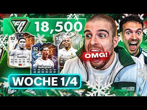 PACKLUCK to the START 😲 WHO achieves MORE in 4 WEEKS in FC 26 🔥🤯 WEEK 1 ADVENT CALENDAR ❄️