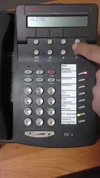 Avaya 6408D+ managing PBX logs for missed calls thru the Messages fea