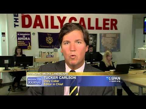 Tucker Carlson on Jon Stewart: “What he had to say was dumb.” (C-SPAN)