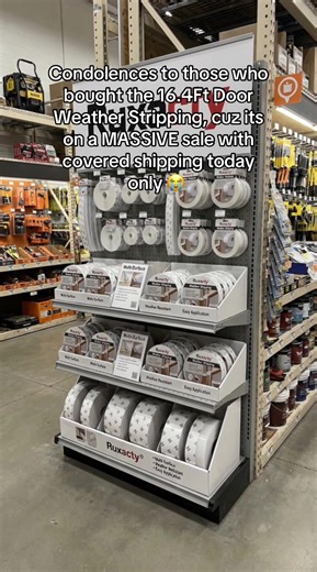 Massive Sale on 16.4Ft Door Weather Stripping!