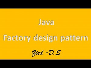 Factory Design Pattern Using Java