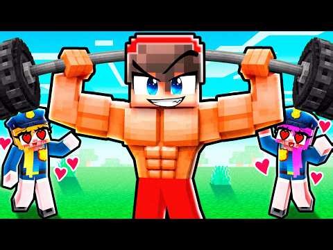 Bodybuilding to Rizz POLICE GIRLS.. (Minecraft)
