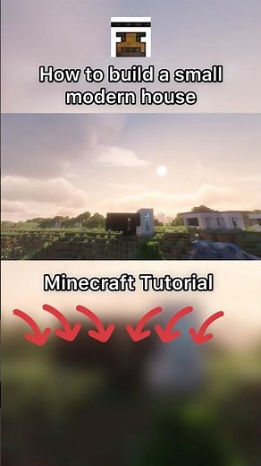 how to build a small modern house ( minecraft ) #minecraft #buildtutorial #mctutorial