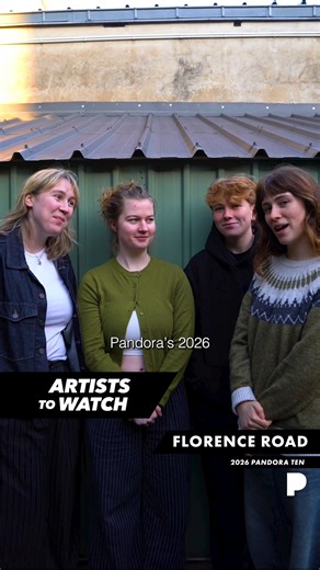 Irish rock band Florence Road is one of our 2026 Pandora Ten Artists To Watch 🫶 Learn more about their favorite parts of performing, songs they're most proud of and more! Listen now: https://pandora.app.link/ydhAbwvre0b | Pandora