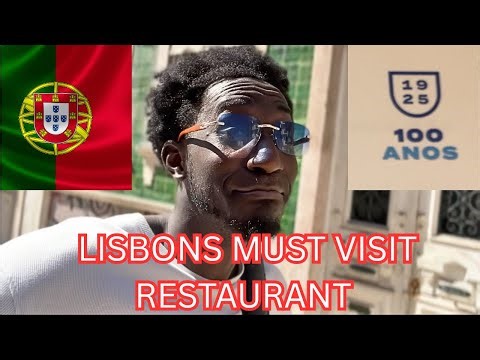 I Visited Lisbon’s Most FAMOUS 100-Year-Old Restaurant