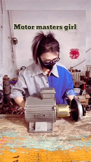 3 phase Motor coil rewinding, motor masters girl #motorrepair #coilburning #electricmotor #electric #coilmaking #fbviralreels #foryou | Motor Masters Girl