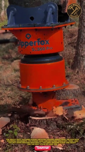 A tree root crusher type tool or stump grinder #toolsworkersproject #tools