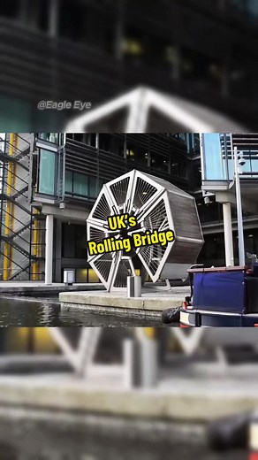 The Ingenious Rolling Bridge by Thomas Heatherwick