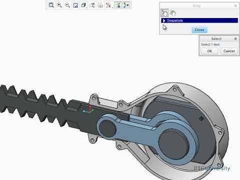 Tutorial Dragging Connected Components - Creo