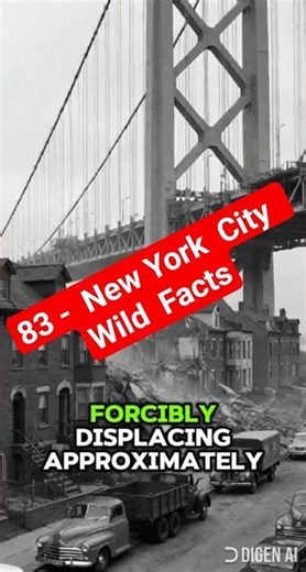 83 - New York City Wild Facts #NewYorkCity #NYC #NewYork #NYCLife #MafiaNYC