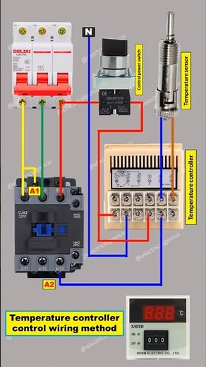 Temperature Controller Wiring | Temperature Controller Wiring Step by Step #temperaturecontrol