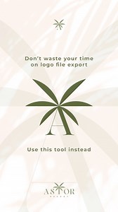 166K views · 4.1K reactions | Don’t waste time on logo exports, use...