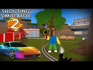 Shouting Simulator 2 - Roblox