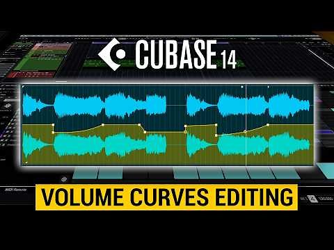 Event Volume Curves – Gain staging excellence | New Features in Cubase 14