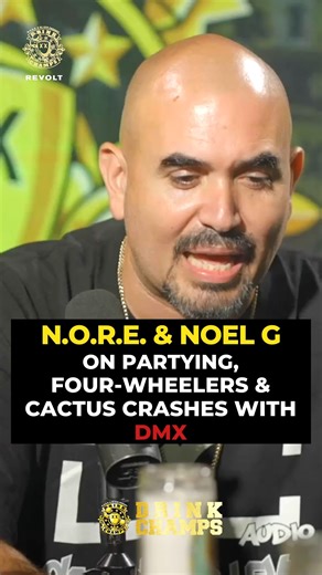 33K views · 722 reactions | “DMX got chased by cops" #NoelG and #NORE share their wildest stories with #DMX. From DMX pulling up with four-wheelers for the whole crew to cactus crashes, police chases, and an unexpected “nurse” on set on Drink Champs | Drink Champs | Facebook