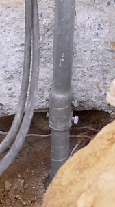 Installing helical piles before tiebacks on this beautiful hillside home💪🏽🏚️ #WeFixFoundations #NeverSettle #FoundationRepair #Helicals #Geotechnical | Dalinghaus Construction Inc.