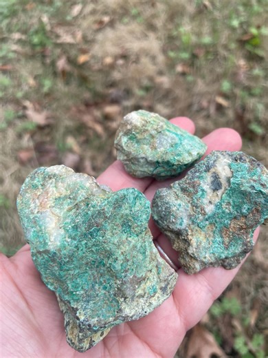 Malachite: Set of Three (north Carolina) - Etsy