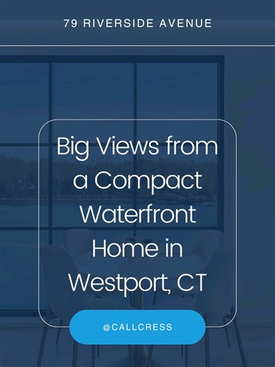 Stunning Compact Waterfront Home Tour in Westport, CT