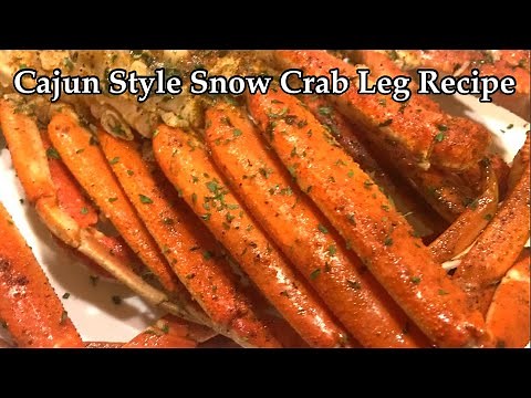 HOW TO PREPARE THE MOST AMAZING CAJUN STYLE SNOW CRAB LEGS RECIPE