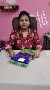 2.3K views · 33 reactions | Factory offer video no 7 Price 590 only WhatsApp https://wa.me/message/LOSCBKGCA5ZVN1 Salem gugai Mahalakshmi sarees retail shop Thiruvengadam street, gugai ,Salem - 6 9843789895 #sareereels #trendingreels #reelsvideo #bestsareesonline #softsilksareesonline #softsilksarees #sareereelsindia #Onlineshopping #onlineboutiqueshopping | Salem gugai Mahalakshmi sarees | Facebook