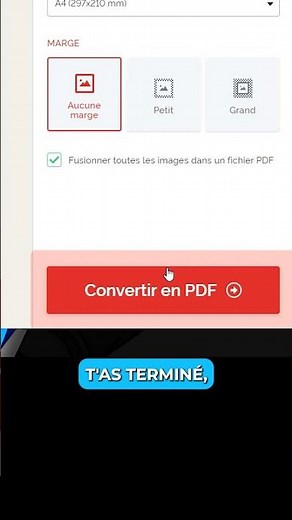 Convertir des images en PDF gratuitement 🔥 #astuces