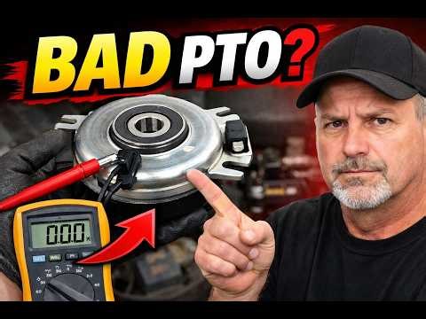 Before You Replace Your PTO Clutch, Test This