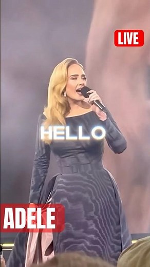 Adele Performs Hello LIVE – Still as Powerful as Ever! 🎤🔥