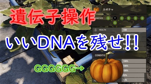 公開用【rust】遺伝子操作、いい遺伝子を残そう！！