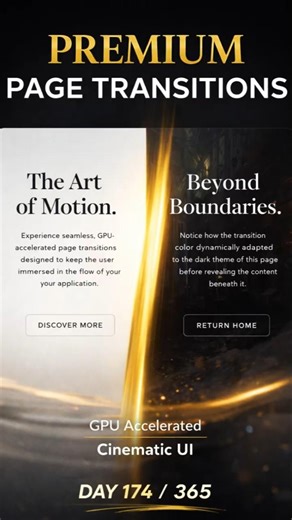 The page transition animation using HTML CSS and JS|#coding #programming #webdevelopment #shorts