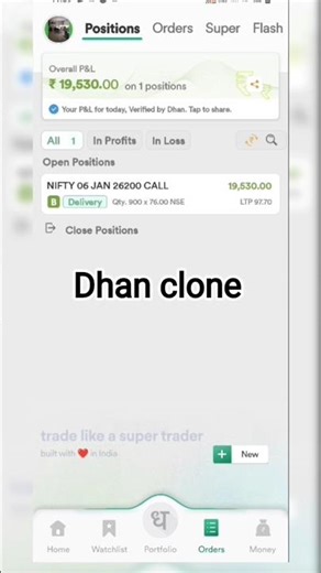 Dhan clone app demo trading app #dhan #bankniftyoptiontradingstrategy