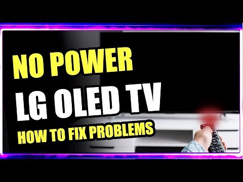 Repair LG OLED TV – No Power, TV Won't Turn On, No Standby Mode, Power Supply Defect Fix
