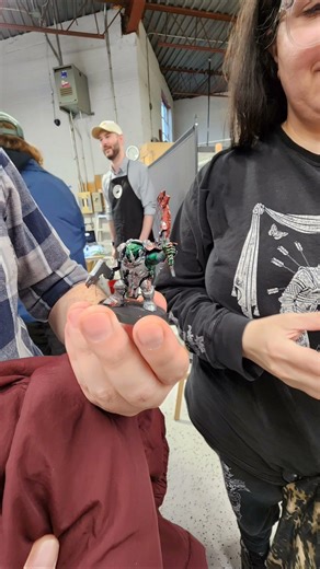 The in-store painting classes was a massive success!!#paintingminiatures #modelkit