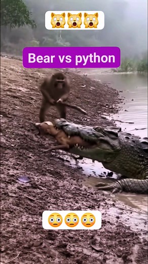 3.8K views · 23 reactions | #AnimalsTrending #animalsviral #bearvspython# #nonfollowers #viewers | chellax | Facebook