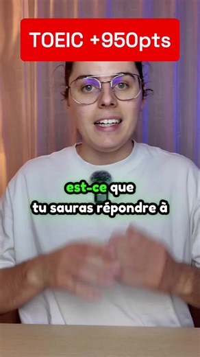 Commente « COURS » si tu veux le cours complet pour le TOEIC 😁 ❓ TOEIC Part 5 : Quel est l'équivalent de