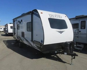 Your family will love this 2020 Forest River Surveyor Midwest 19RBLE that can comfortably sleep four each night. The single slide-out provides extra interior space that everyone will appreciate. See it here: https://bit.ly/2ueHvkf | Niel's RV