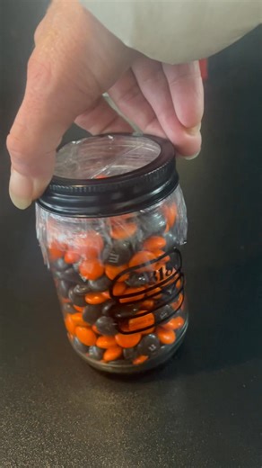 There are 383 M&Ms in the jar. Audrey Moore is our Winner she guessed 381 Come on in and get your 318 jar filled with sweetness | The 318