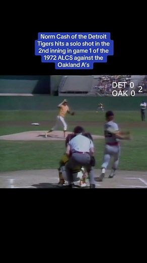 Norm Cash's Historic Home Run in 1972 ALCS