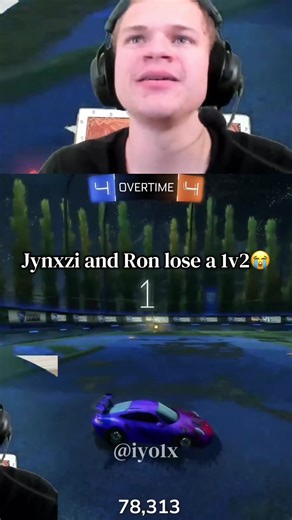 Rocket League Highlights: Intense 1v2 Loss