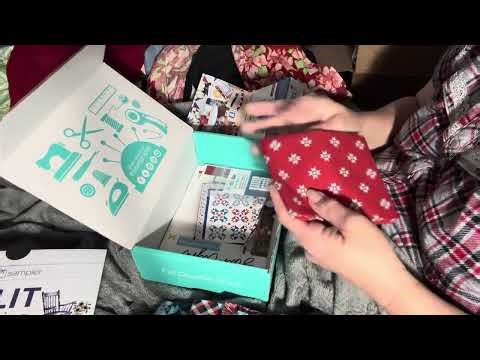 Sew sampler unboxing