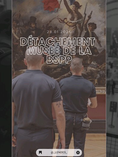 *** BSPP & Musée *** ➡️ Détachement « musée » de la Brigade de sapeurs-pompiers de Paris 📍 Paris : Louvre, Musée d’Orsay, Bibliothèque nationale de France 🔹 HISTOIRE : - Présence de pompiers au Louvre dès 1980 - Création officielle du détachement Louvre en 1984 - Transformation en UES en 2008 face à une activité très élevée - Sécurité d’Orsay assurée dès 1986 - Création d’un SPSI dédié à Orsay en 1995 🔹 MISSIONS : - Sécurité permanente des personnes et des biens - Secours à victimes pour pers
