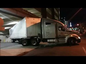 Lady Trucker at Allentown PPL Center.amazing backing skills, She was killed Oct. 17th 2019, R.I.P.