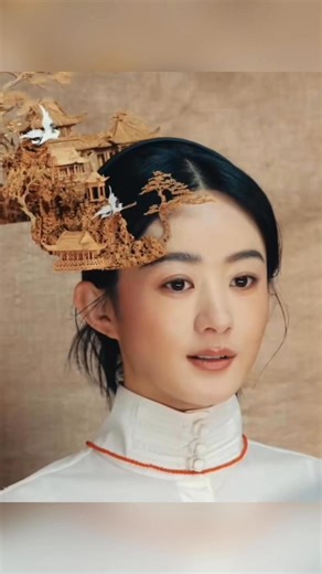 Fuzhou cork carving is a precious #Chinese intangible cultural heritage, a unique 3D carving craft. Made of soft cork bark, it’s praised as a "silent poem and three-dimensional painting". Recently, actress Zhao Liying wore exquisite cork painting as a hair accessory, making this time-honored #craft a trendy hit and letting more people know about it. #chinaculture #intangibleculturalheritage #china #craftsmanship | T-Time HK