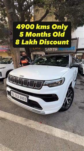 Infoarun vlogs on Instagram: "4900 kms 2025 Jeep Compass . . #jeepcompass #jeeplove #suvlovers #carsforsale #luxurycars"