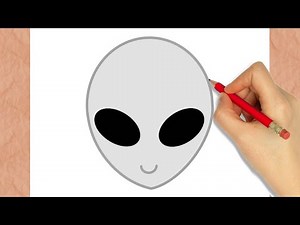 How to Draw a Alien (step by step)