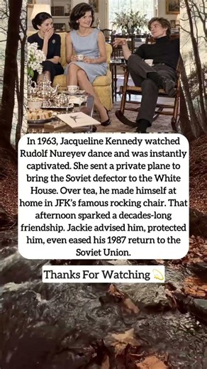 In 1963, Jacqueline Kennedy watched Rudolf Nureyev #shorts #shortvideo #actor #news #history