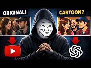 Turn Any YouTube Video into a Cartoon | Step-by-Step Tutorial