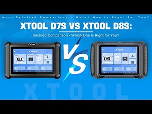 What's the difference between XTOOL D7S and XTOOL D8S?