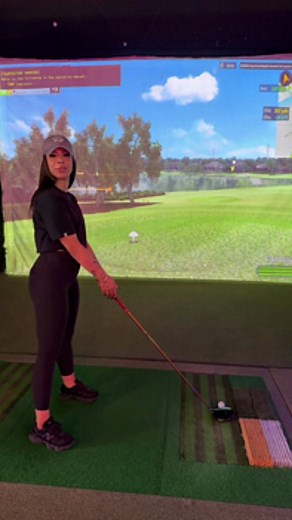 “It was the wind. Definitely the wind.” Come try our golf simulator and perfect your swing, no more hitting it in the water! 📍 961 Main St, Moncton #thebunker #thepitstopmoncton #golfsimulator #sportsbar | The Bunker Golf Bar & Lounge