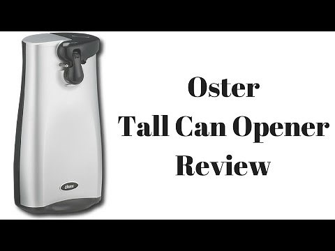 Oster Can Opener Review